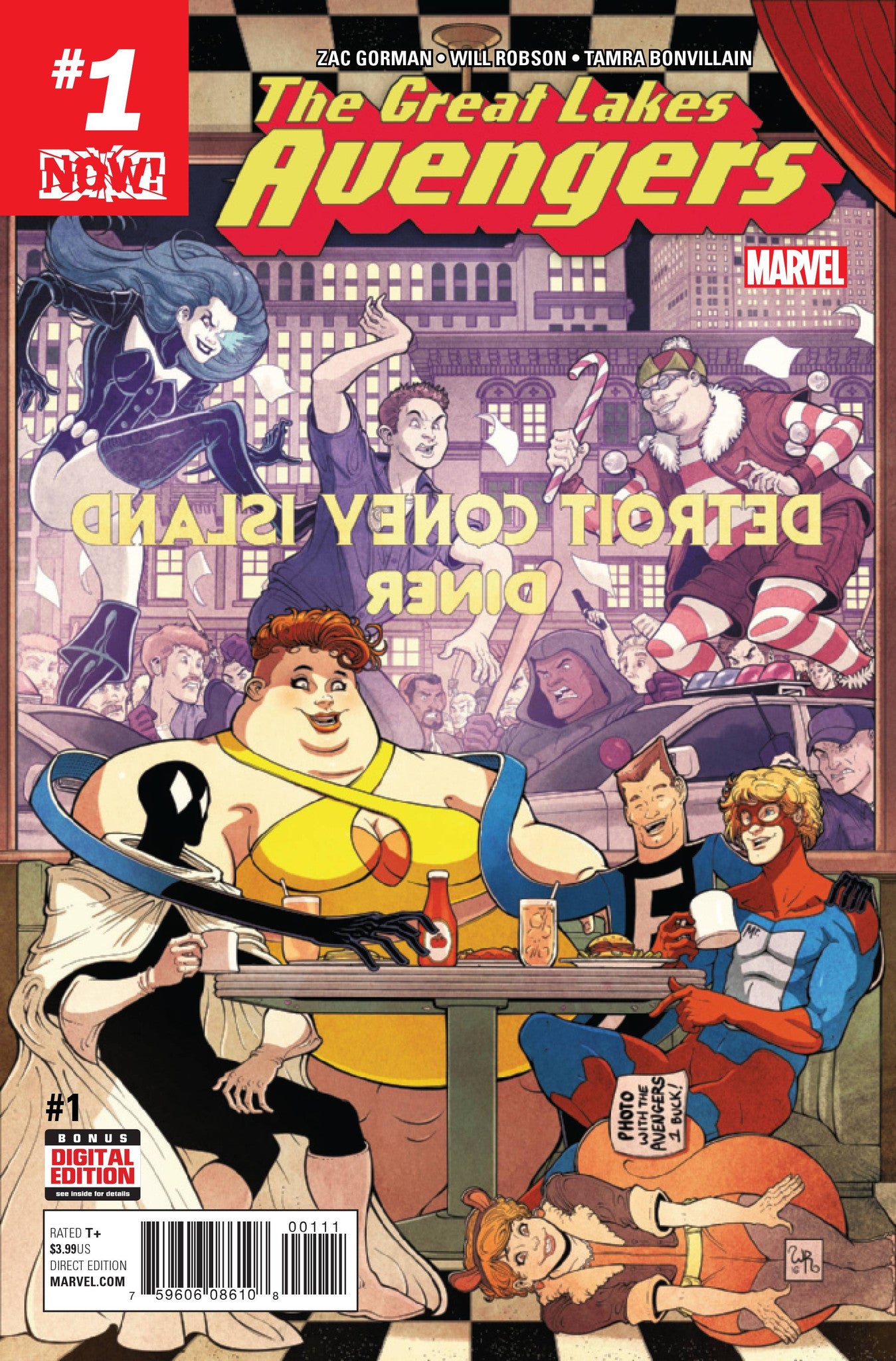 GREAT LAKES AVENGERS #1 NOW COVER