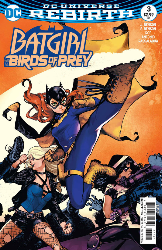 BATGIRL AND THE BIRDS OF PREY#3 VAR ED COVER