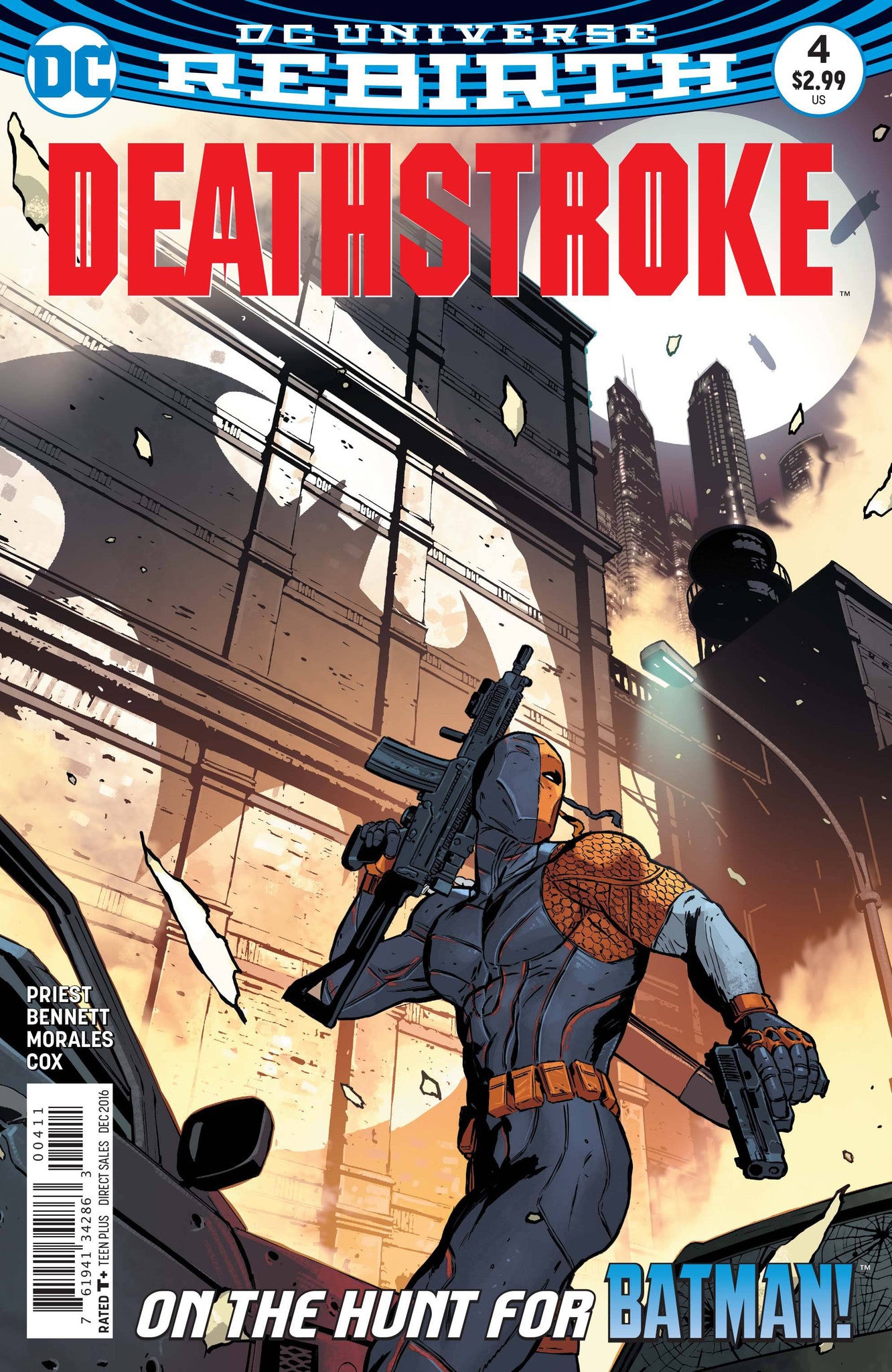 DEATHSTROKE #4 COVER