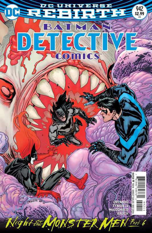 DETECTIVE COMICS #942 (MONSTER MEN) COVER
