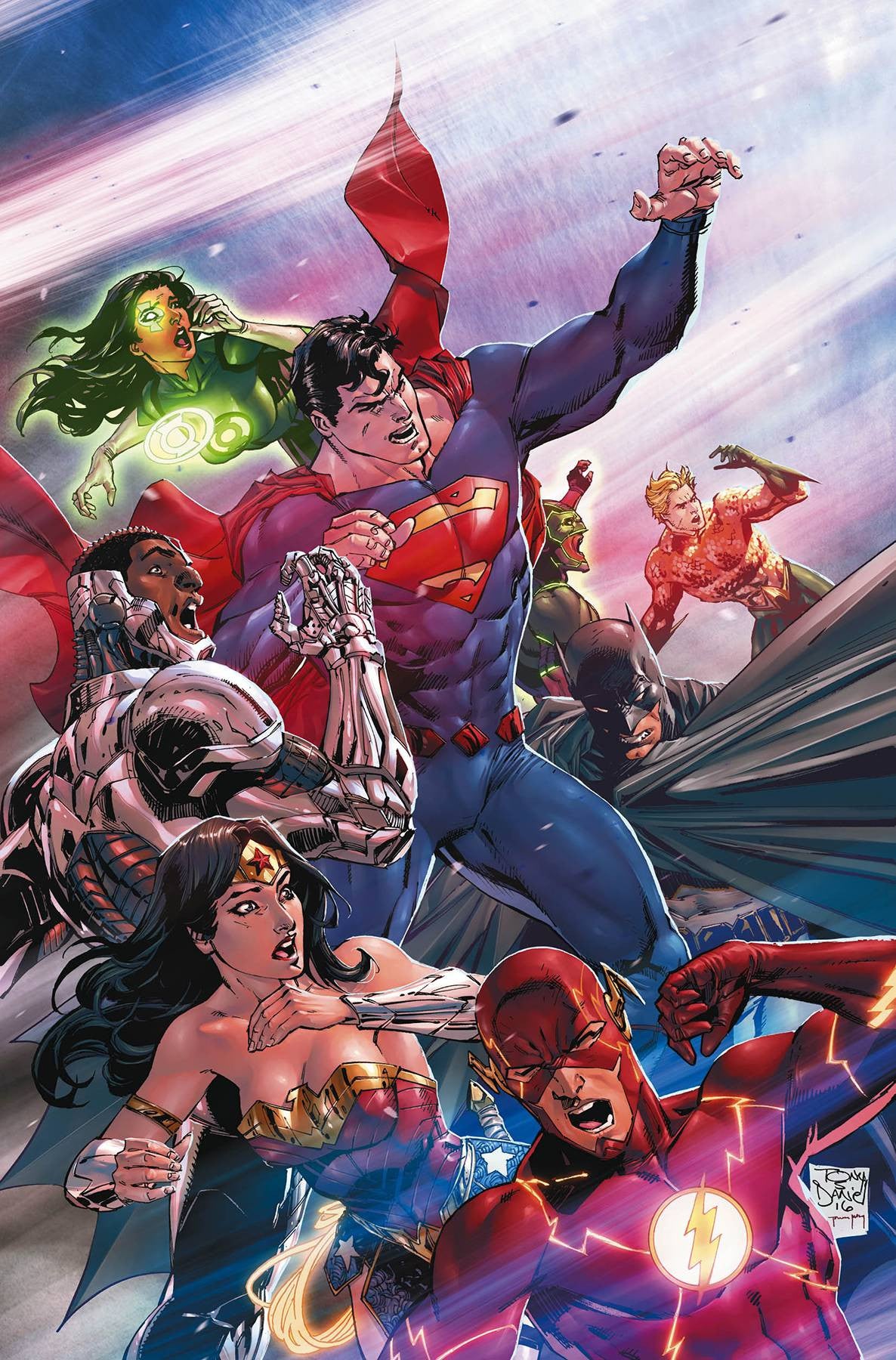 JUSTICE LEAGUE #6 COVER