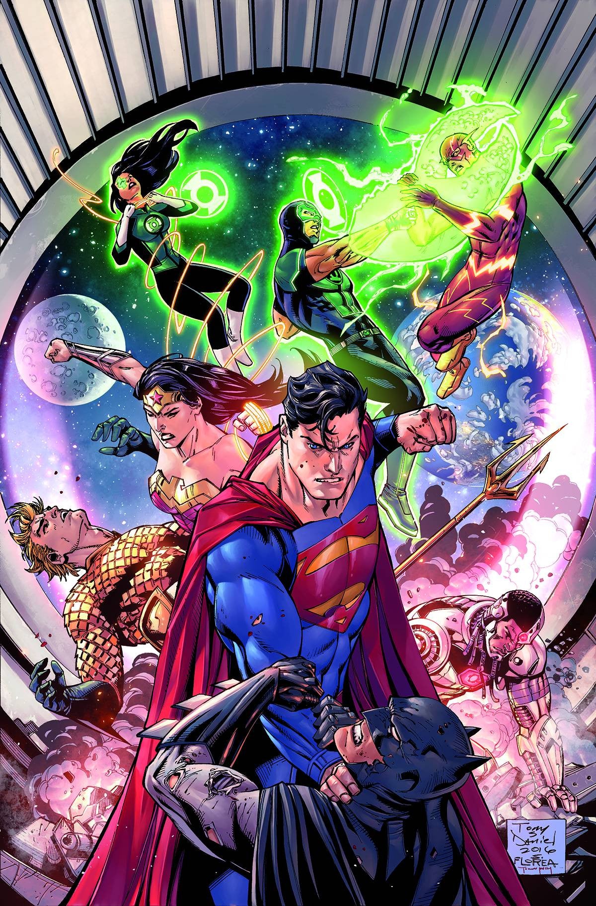JUSTICE LEAGUE #7 COVER
