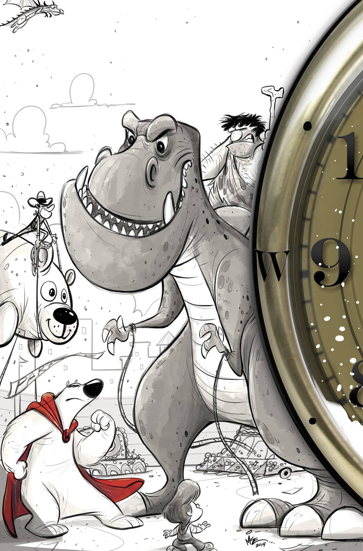 HEROBEAR AND THE KID 2016 FALL SPECIAL #1 COVER