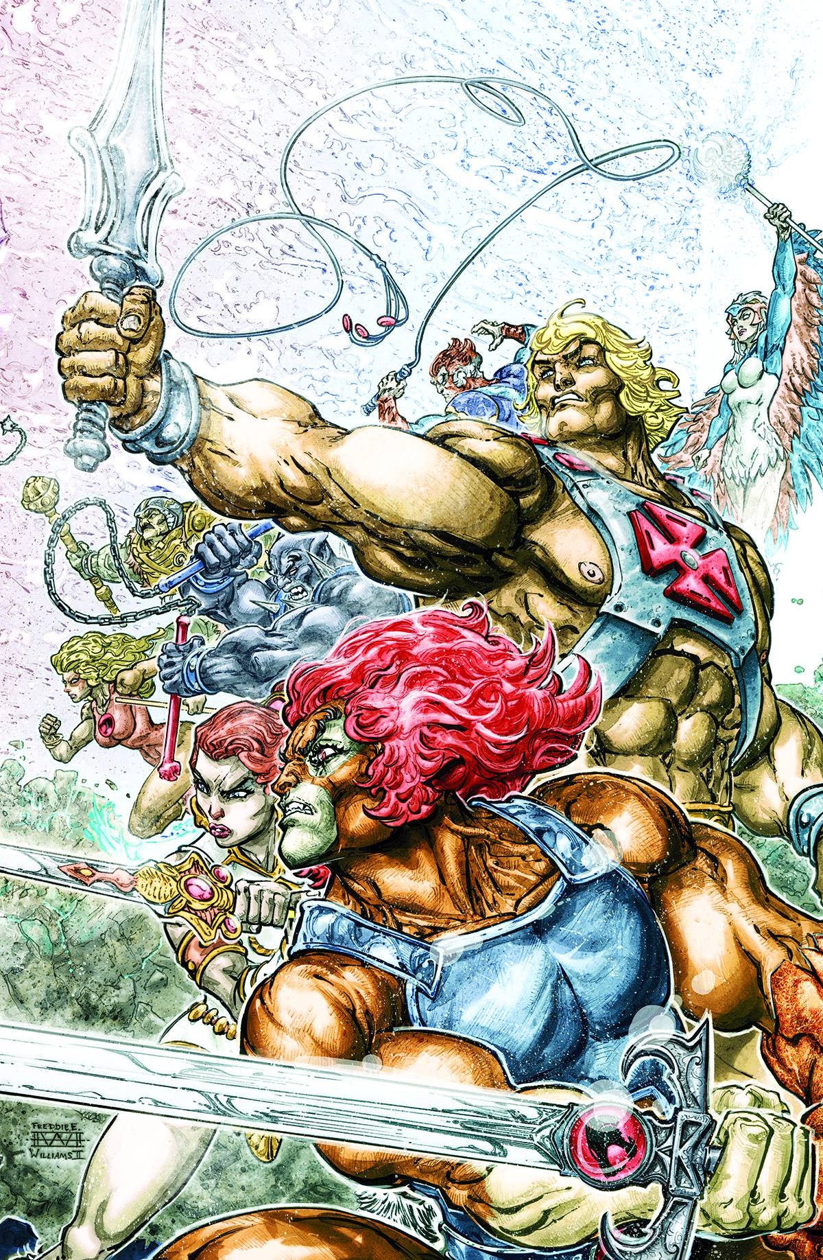 HE MAN THUNDERCATS #1 (OF 6) COVER