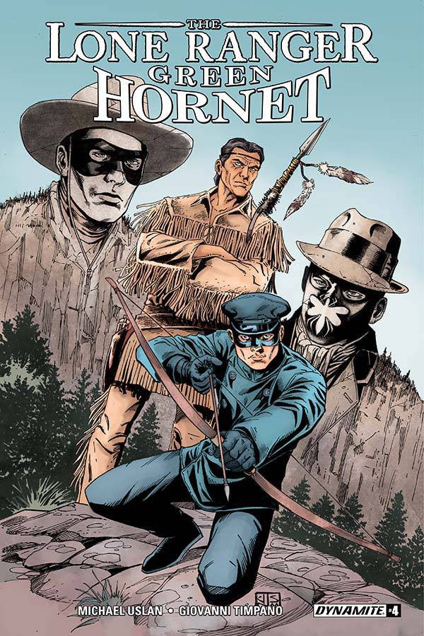 LONE RANGER GREEN HORNET #4 (OF 5) COVER