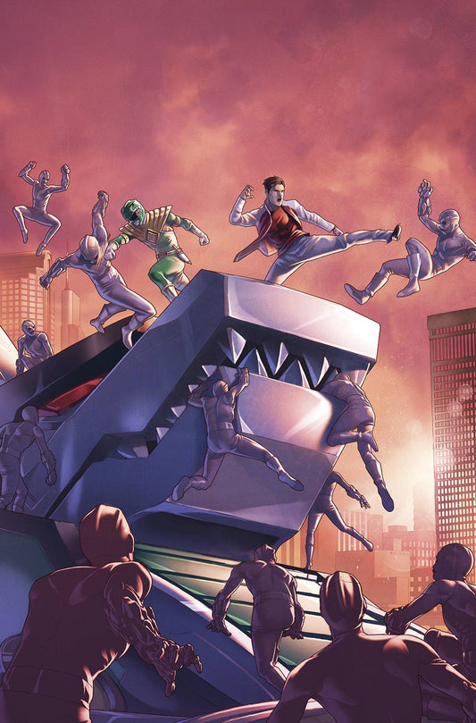 MIGHTY MORPHIN POWER RANGERS #8 MAIN CVR COVER