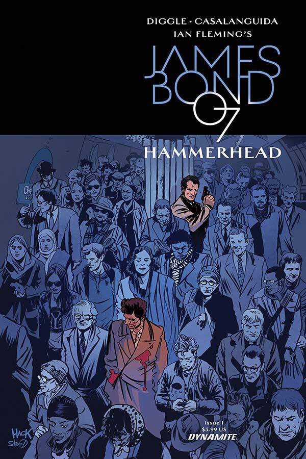 JAMES BOND HAMMERHEAD #1 (OF 6) CVR B HACK COVER