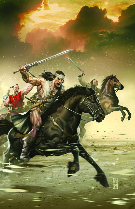 CONAN THE SLAYER #4 COVER