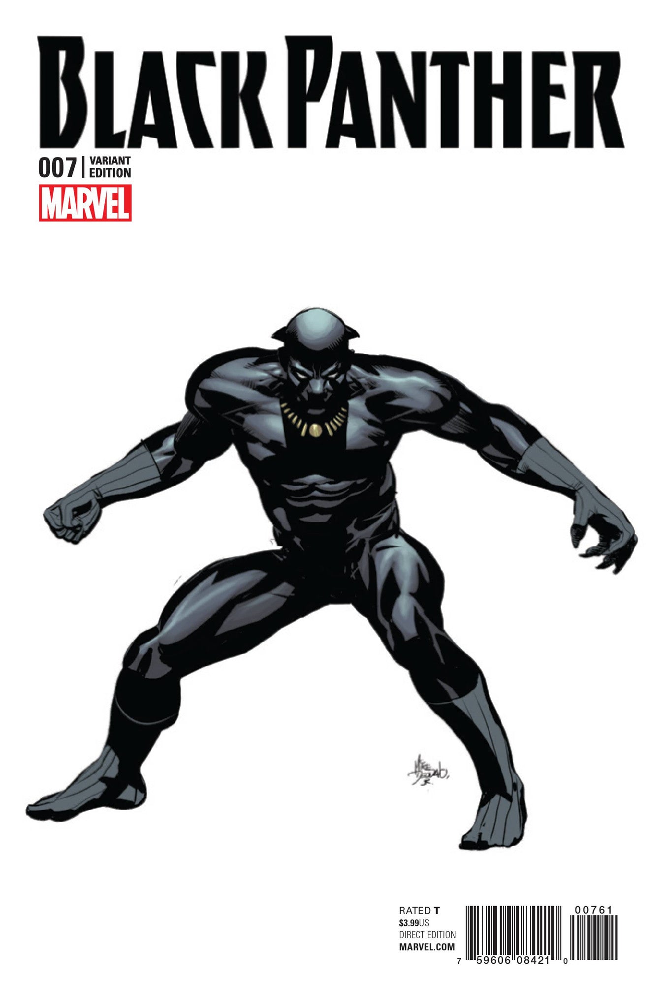 NOW BLACK PANTHER #7 DEODATO TEASER VAR COVER