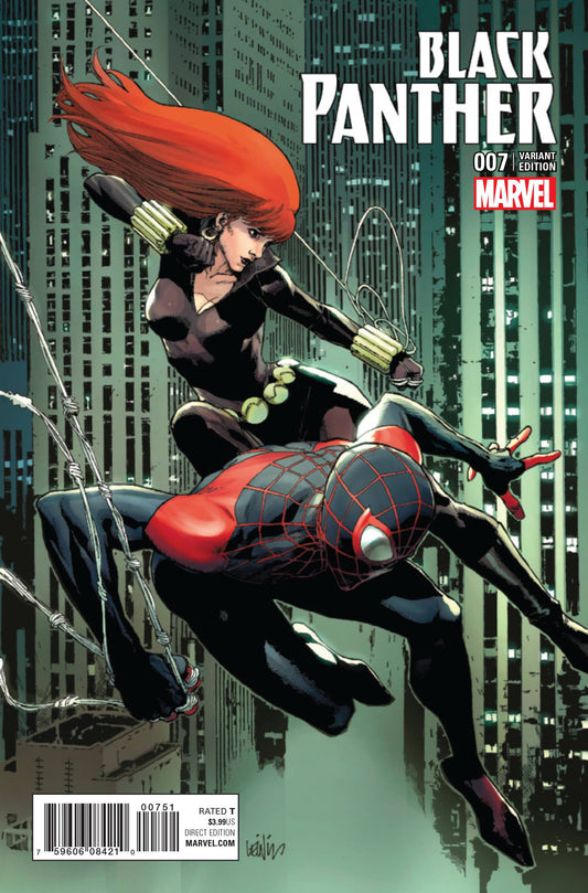 NOW BLACK PANTHER #7 YU CHAMPIONS VAR COVER