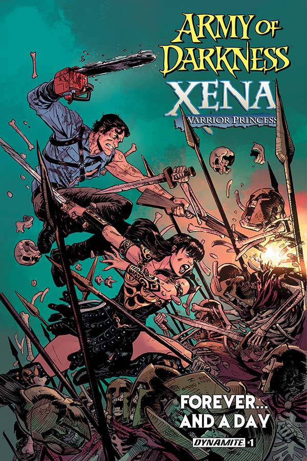AOD XENA FOREVER AND A DAY #1(OF 6) CVR A BROWN COVER