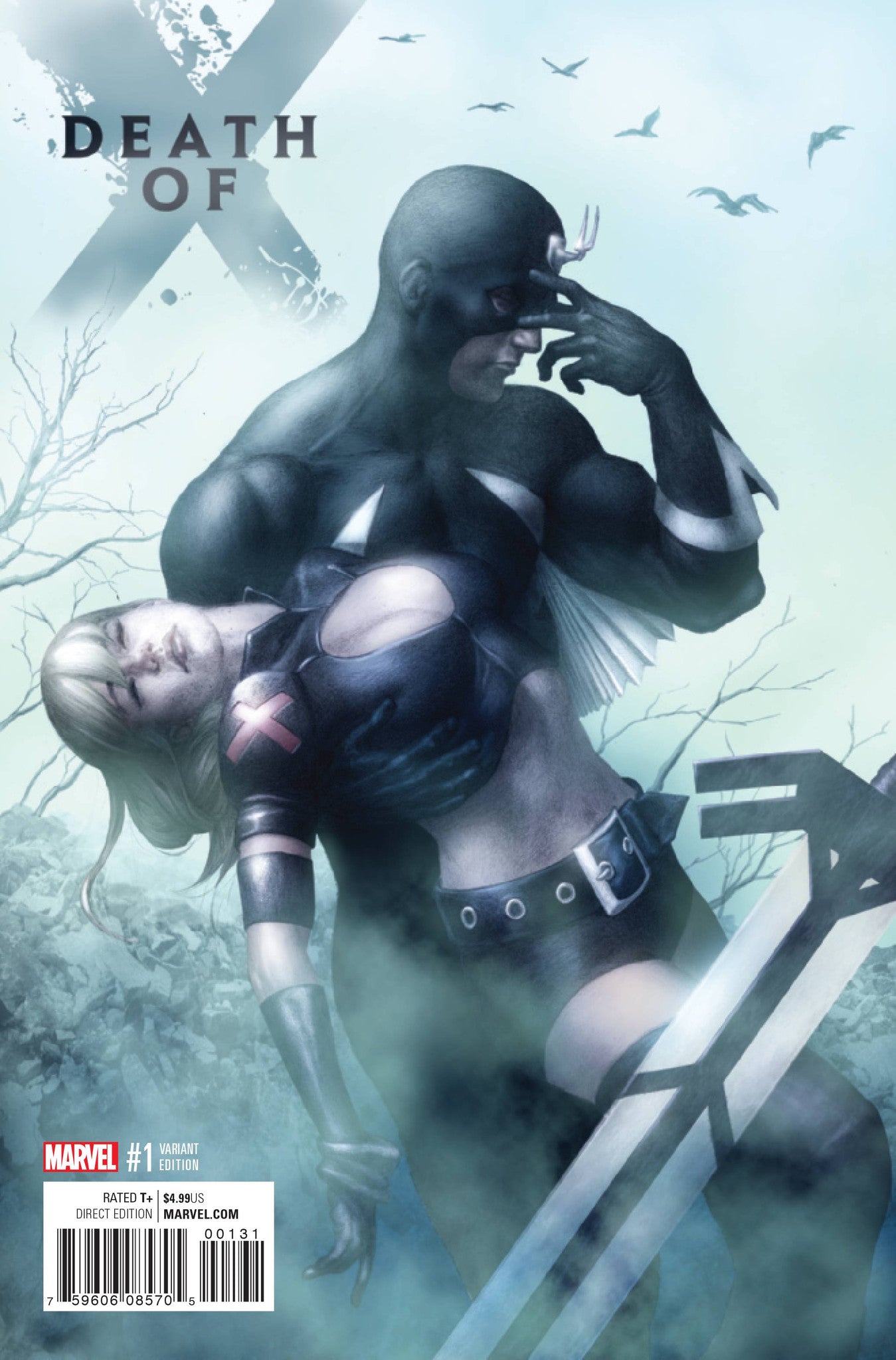 DEATH OF X #1 (OF 4) CHOI CONNECTING A VAR COVER