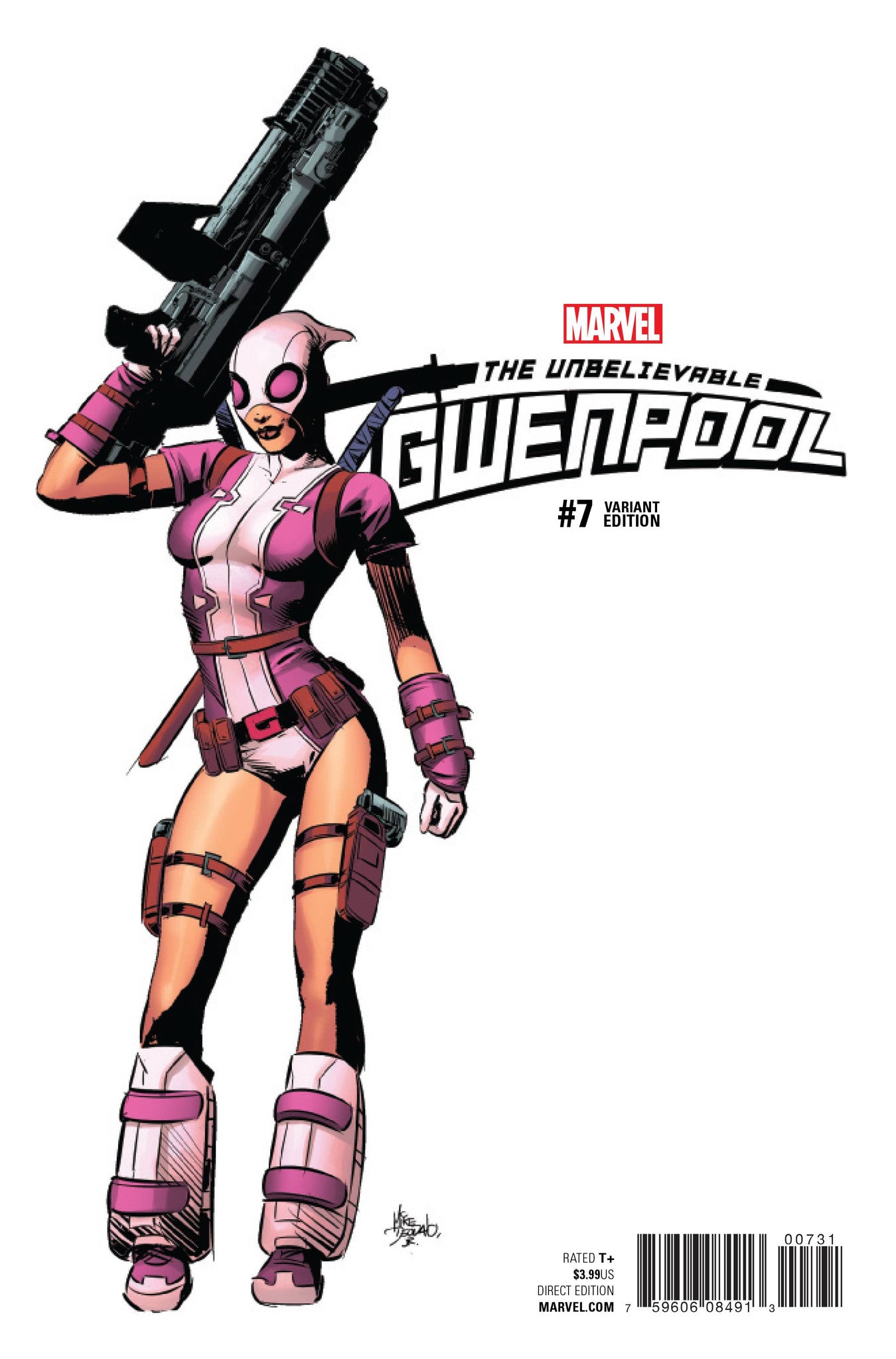 GWENPOOL #7 DEAODATO TEASER VAR NOW COVER