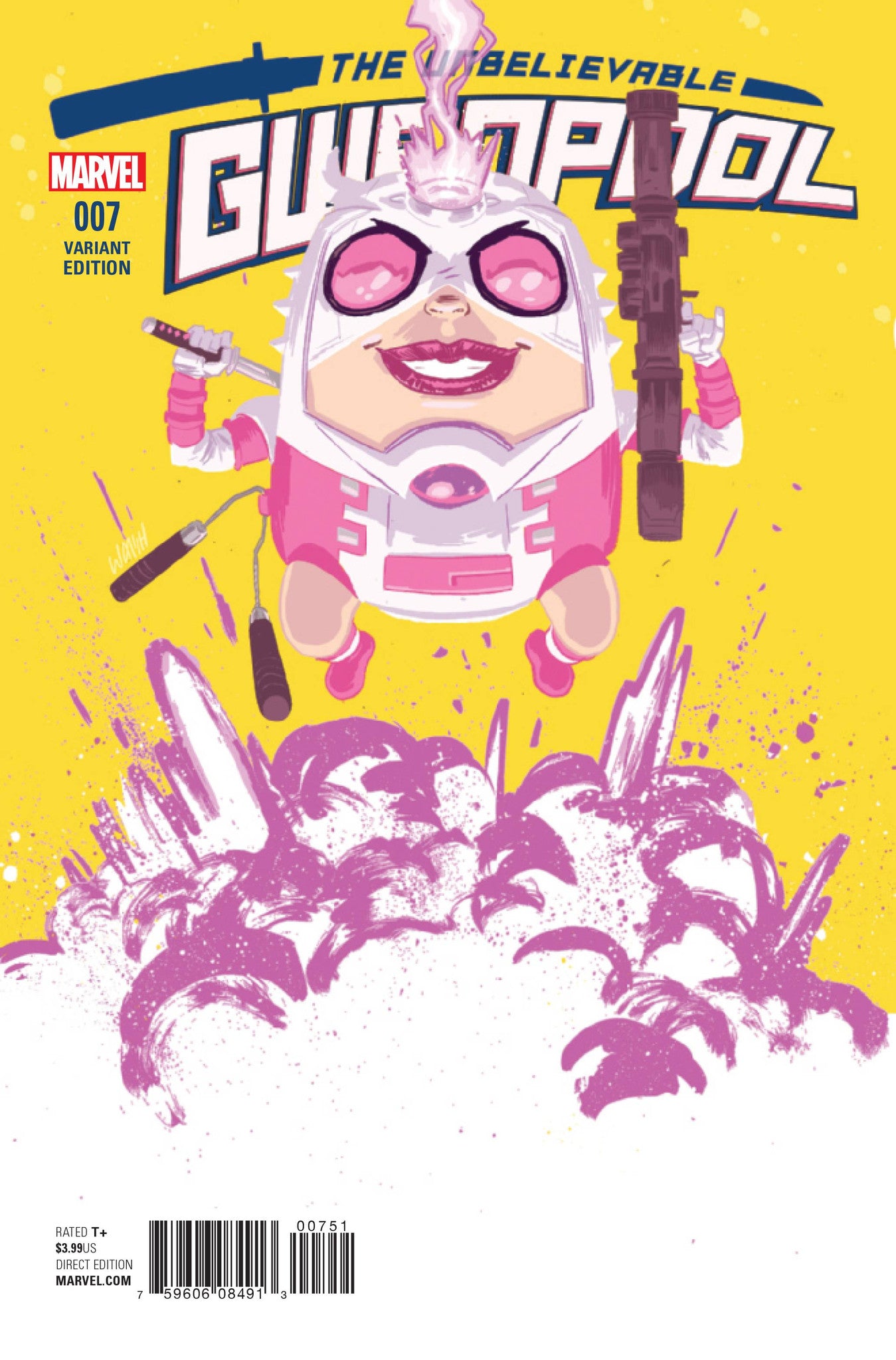GWENPOOL #7 WALSH MODOK VAR NOW COVER