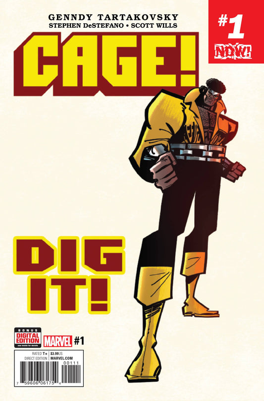 CAGE #1 (OF 4) NOW COVER