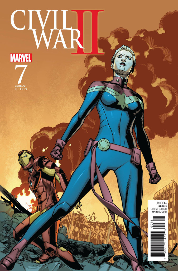 CIVIL WAR II #7 (OF 8) SPROUSE BATTLE VAR COVER