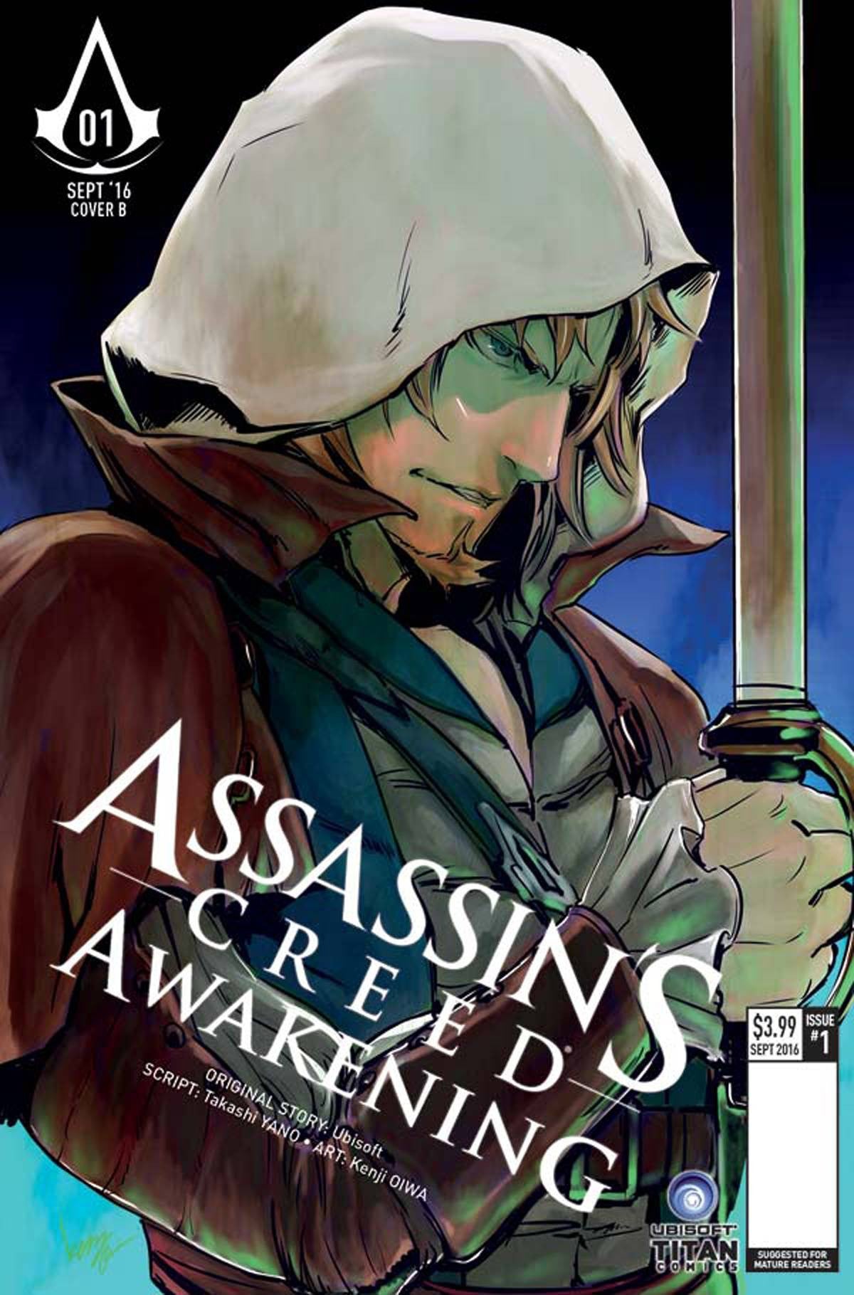 ASSASSINS CREED AWAKENING #1 (OF 6) CVR B KENJI (MR) COVER