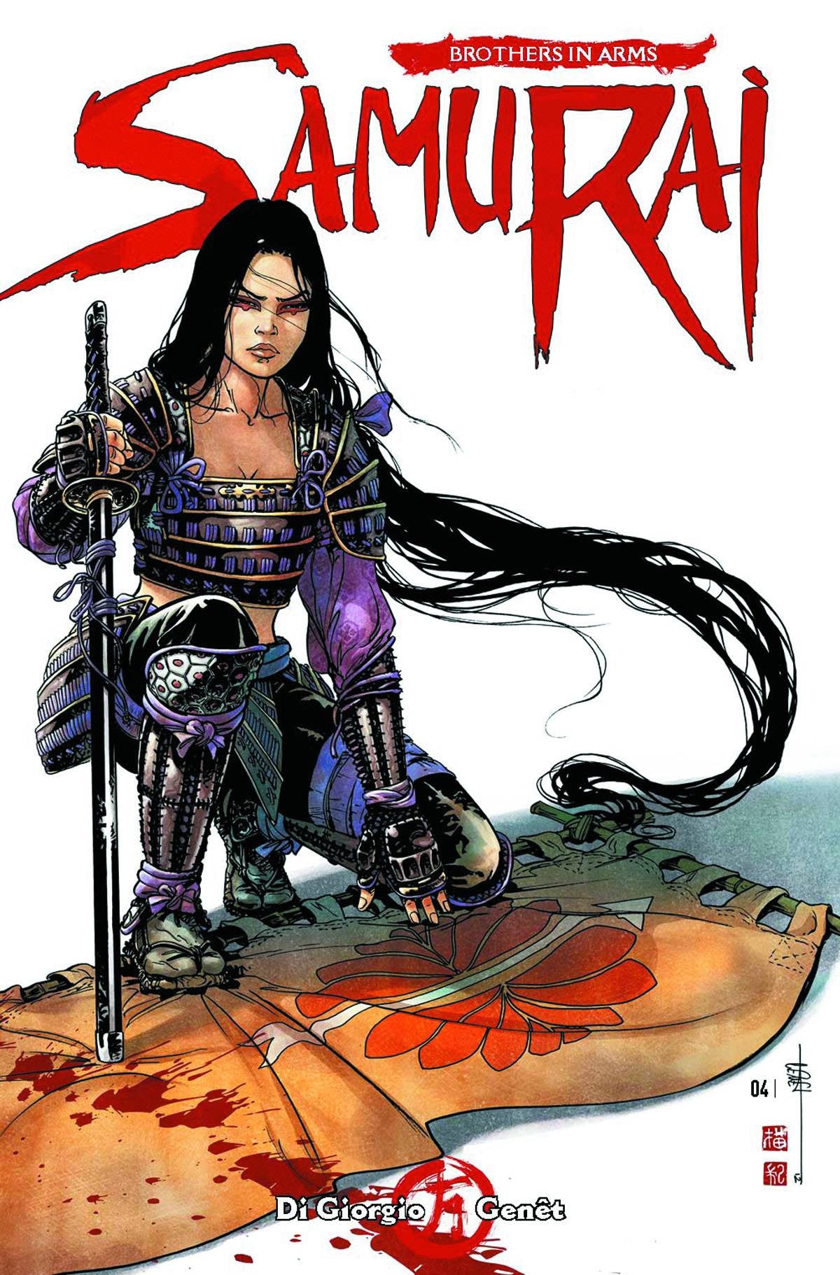 SAMURAI BROTHERS IN ARMS #3 (OF 6) CVR A GENET COVER