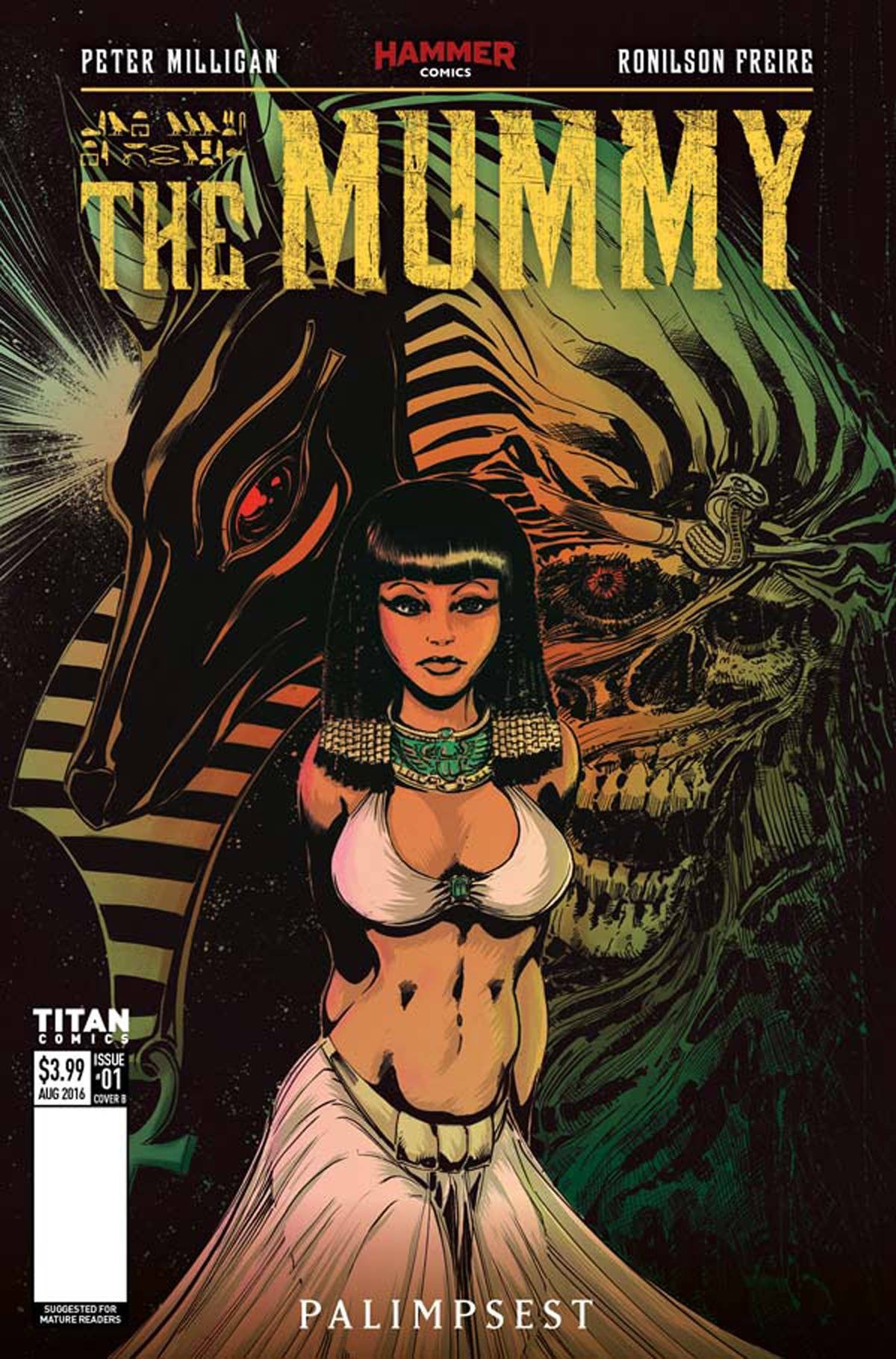 THE MUMMY (HAMMER) #1 (OF 5) CVR B MANDRAKE COVER