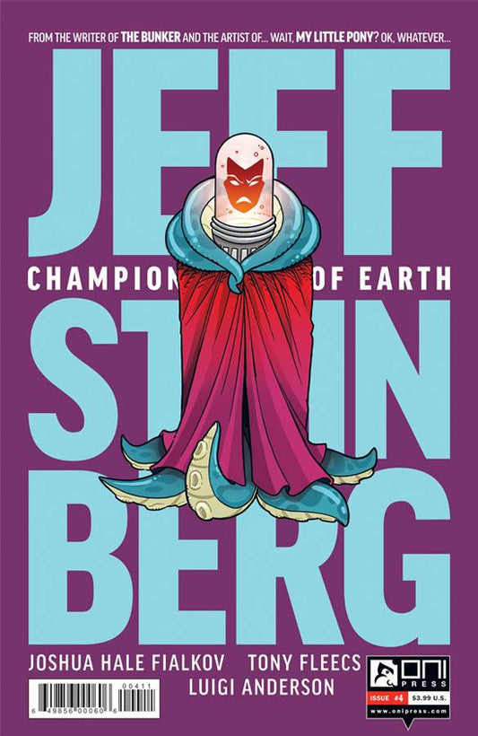 JEFF STEINBERG CHAMPION OF EARTH #4 (MR) COVER
