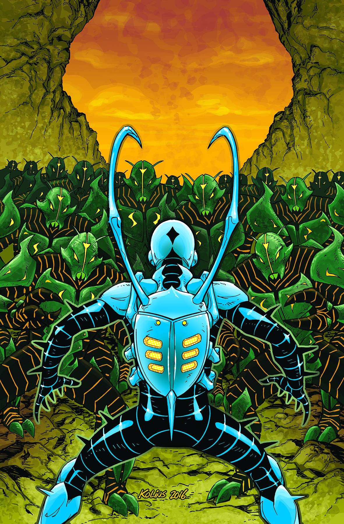 BLUE BEETLE #3 COVER