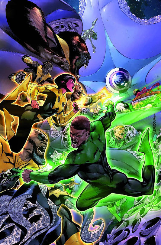 HAL JORDAN AND THE GREEN LANTERN CORPS #9 COVER