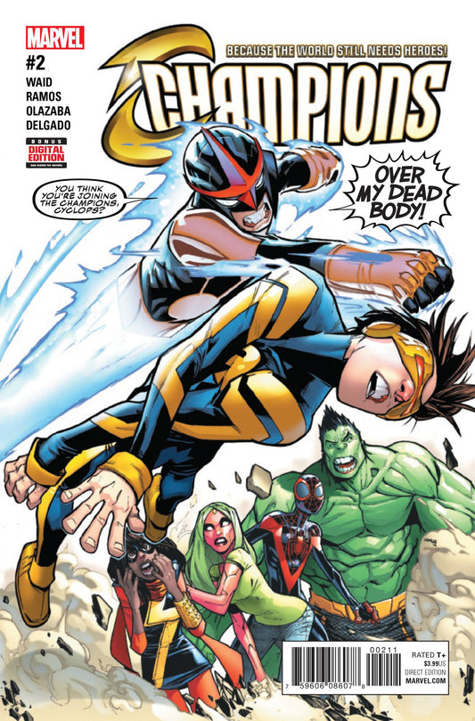 CHAMPIONS #2 COVER