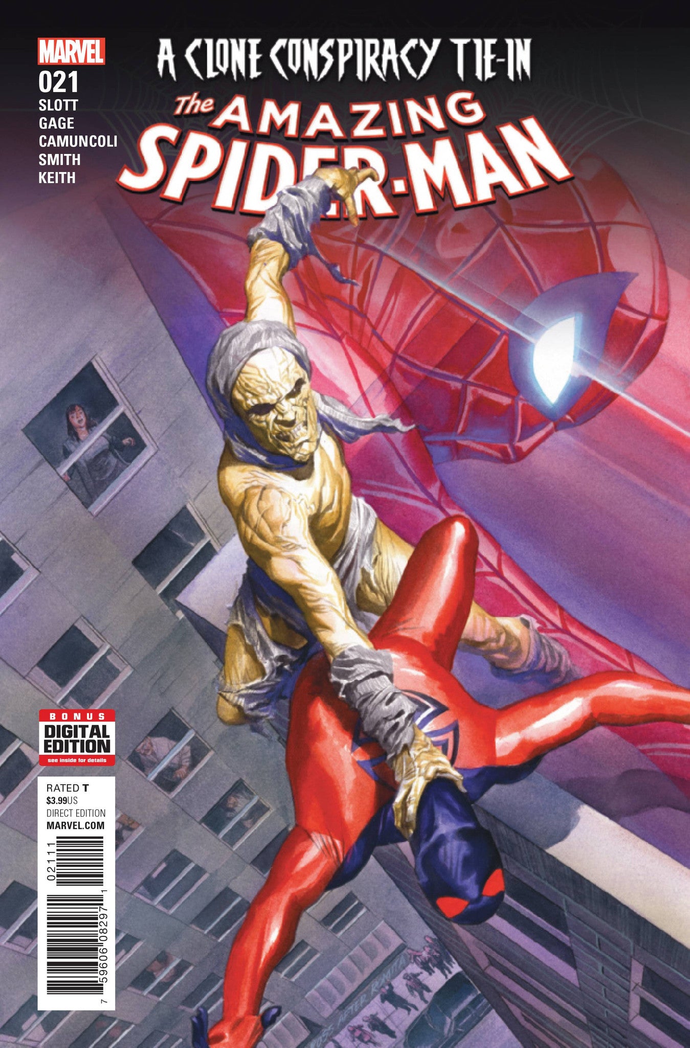 AMAZING SPIDER-MAN #21 CC COVER