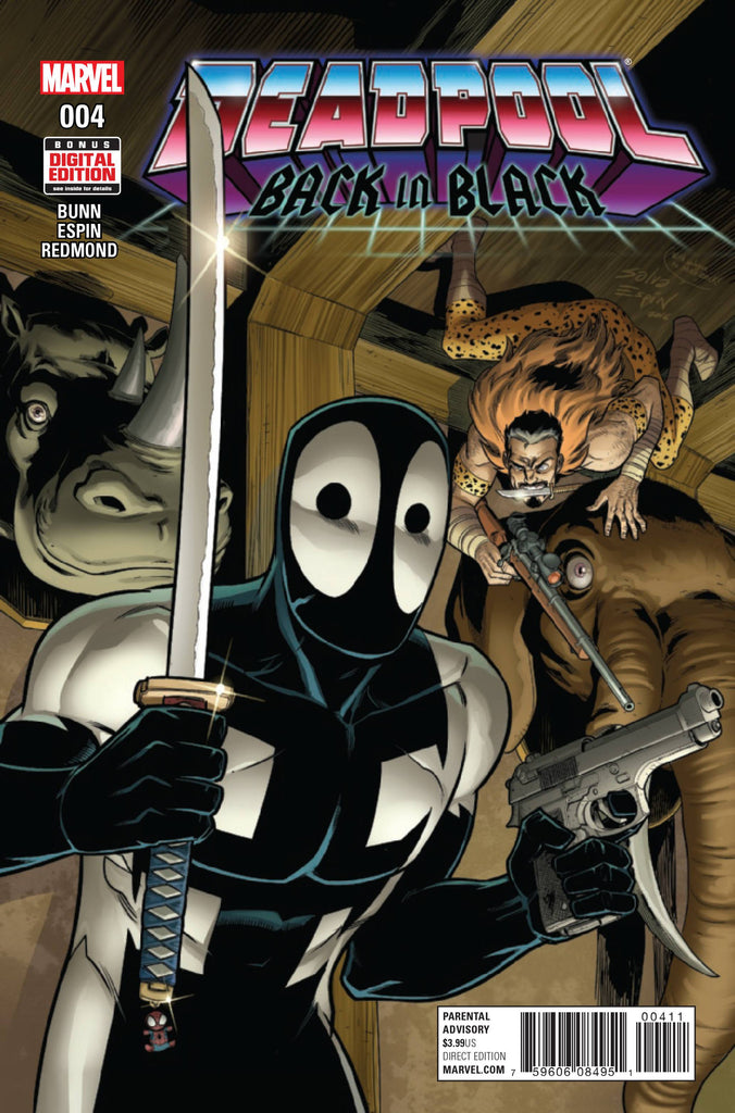 DEADPOOL BACK IN BLACK #4 (OF 5) COVER