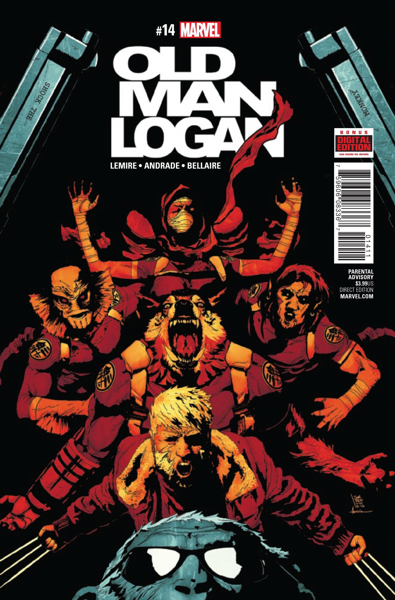 OLD MAN LOGAN #14 COVER