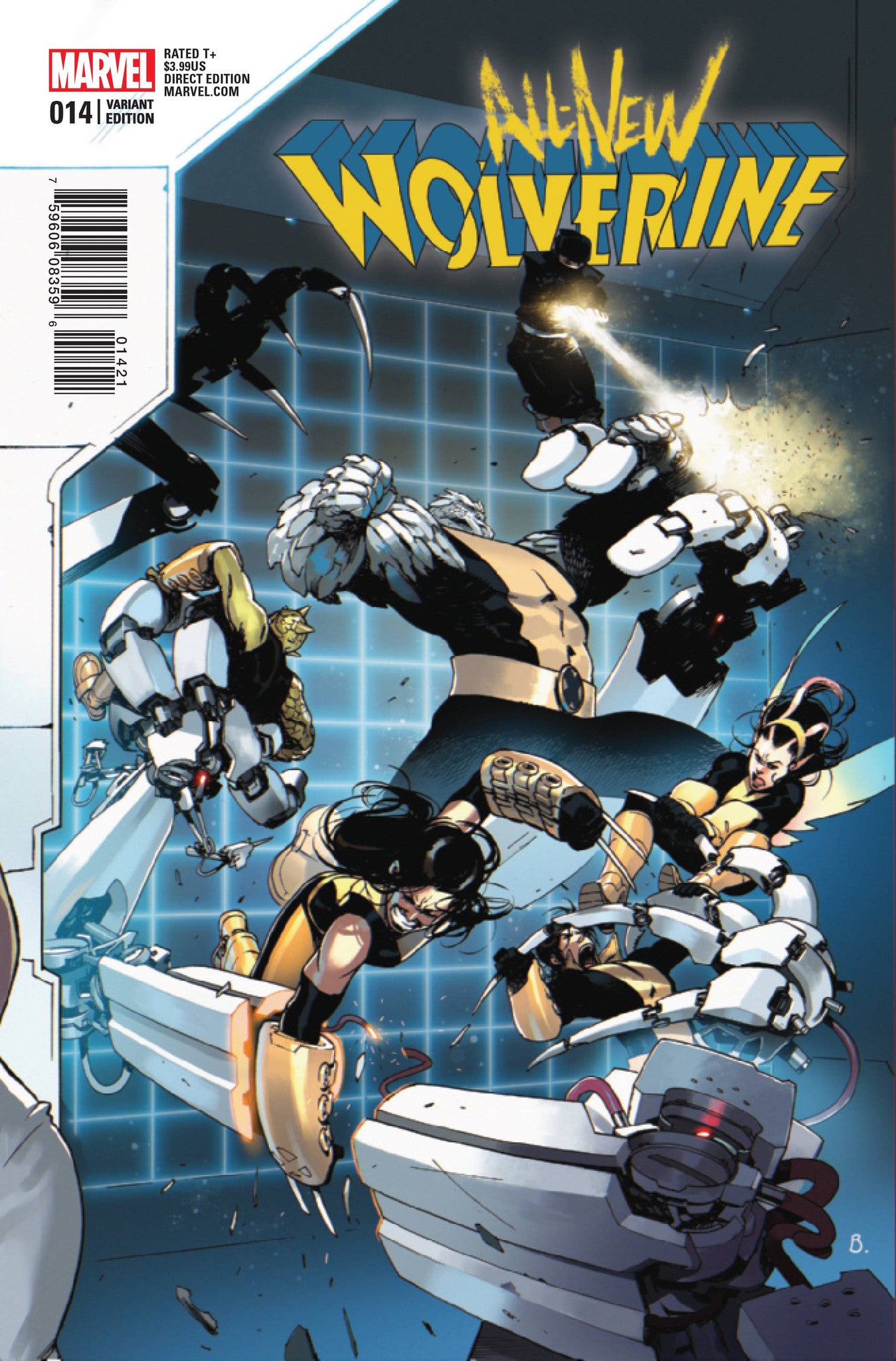 ALL NEW WOLVERINE #14 BENGAL CONNECTING B VAR COVER