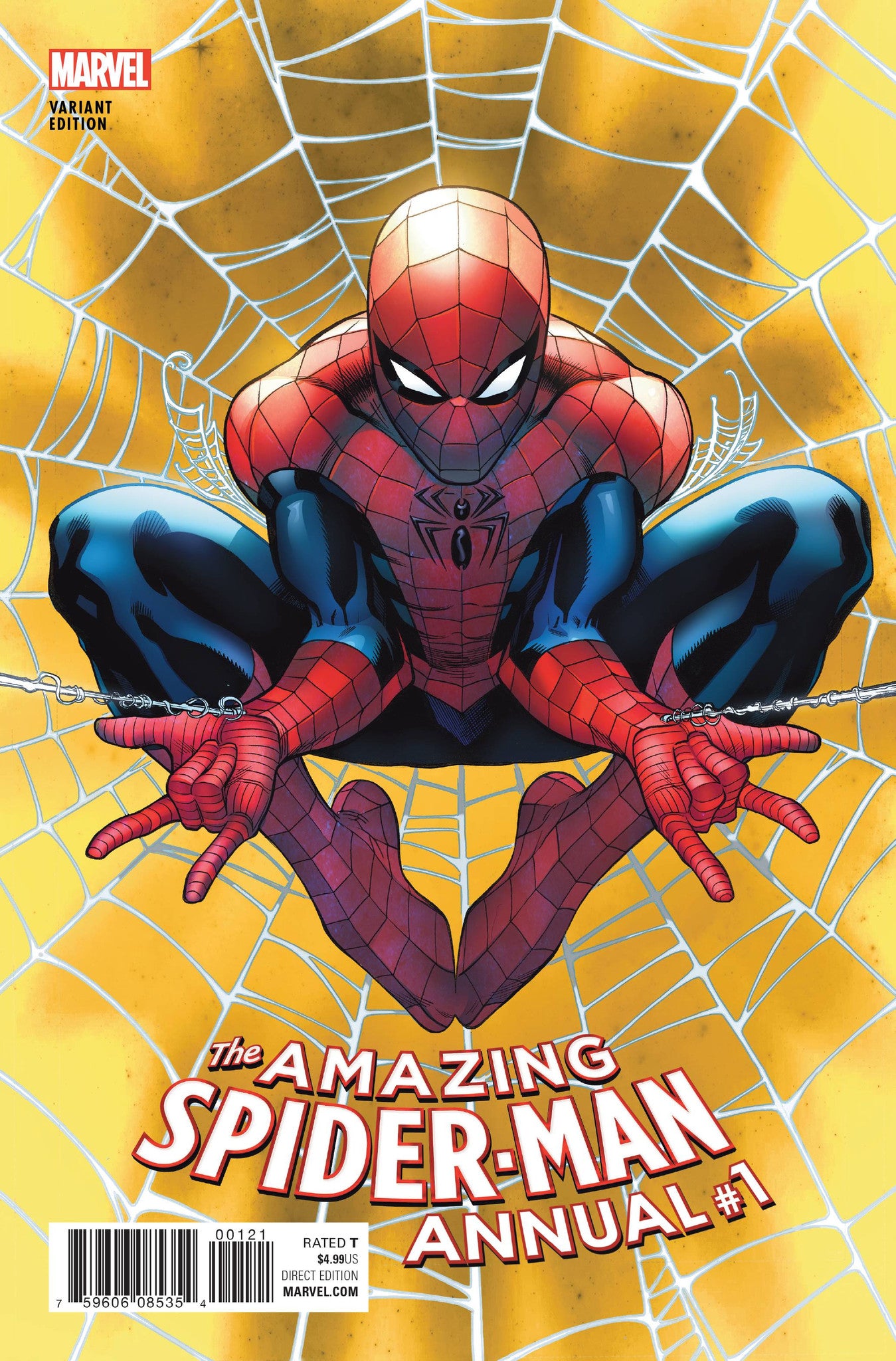 AMAZING SPIDER-MAN ANNUAL #1 MCGUINNESS VAR COVER