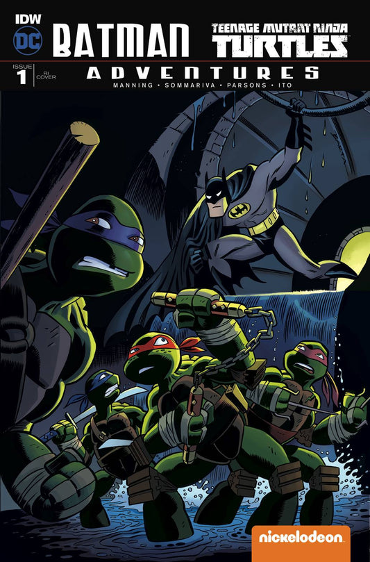 BATMAN TMNT ADVENTURES #1 (OF6) 10 COPY INCV (NET) COVER