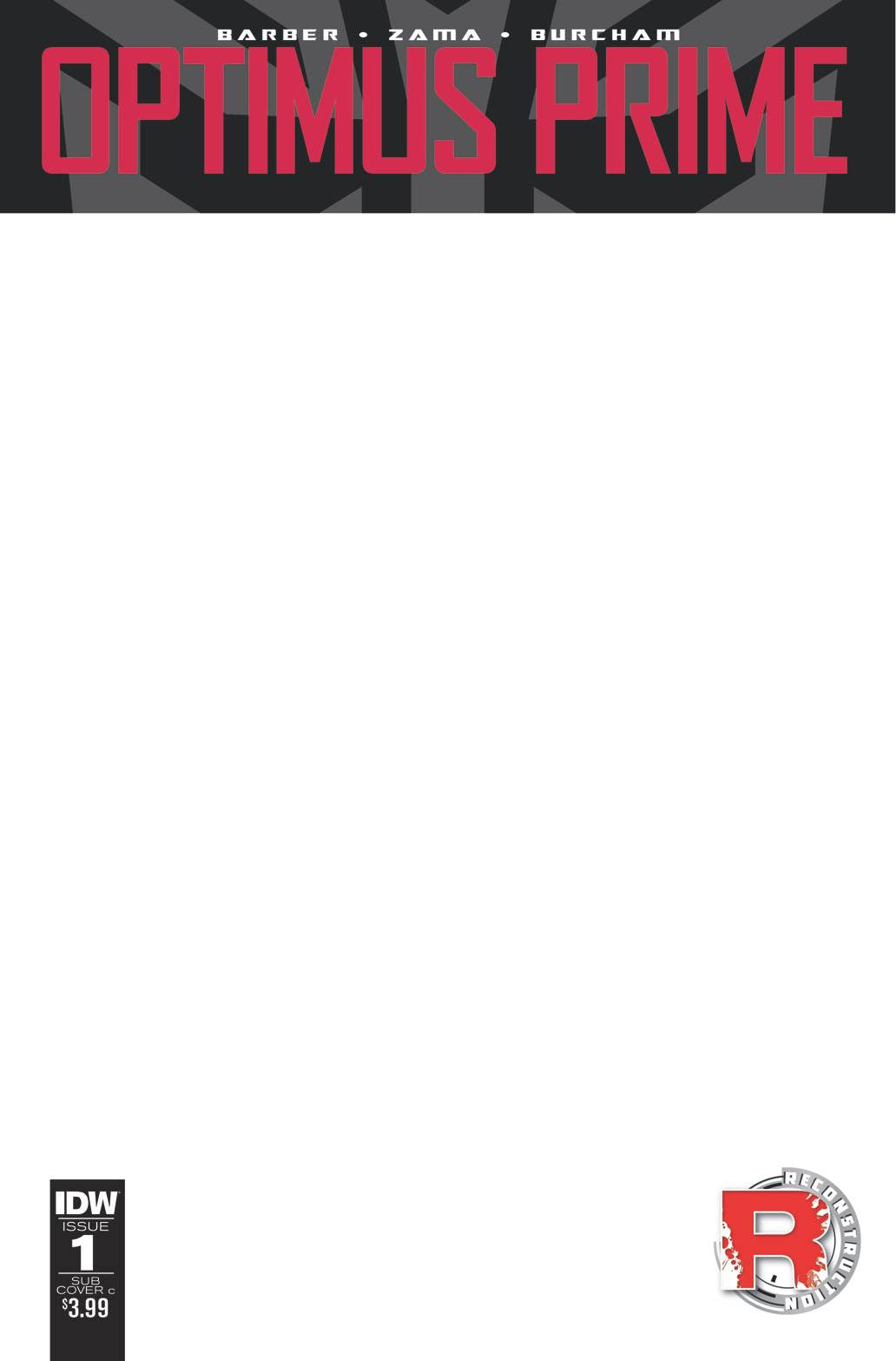 OPTIMUS PRIME #1 SUBSCRIPTIONVAR C COVER