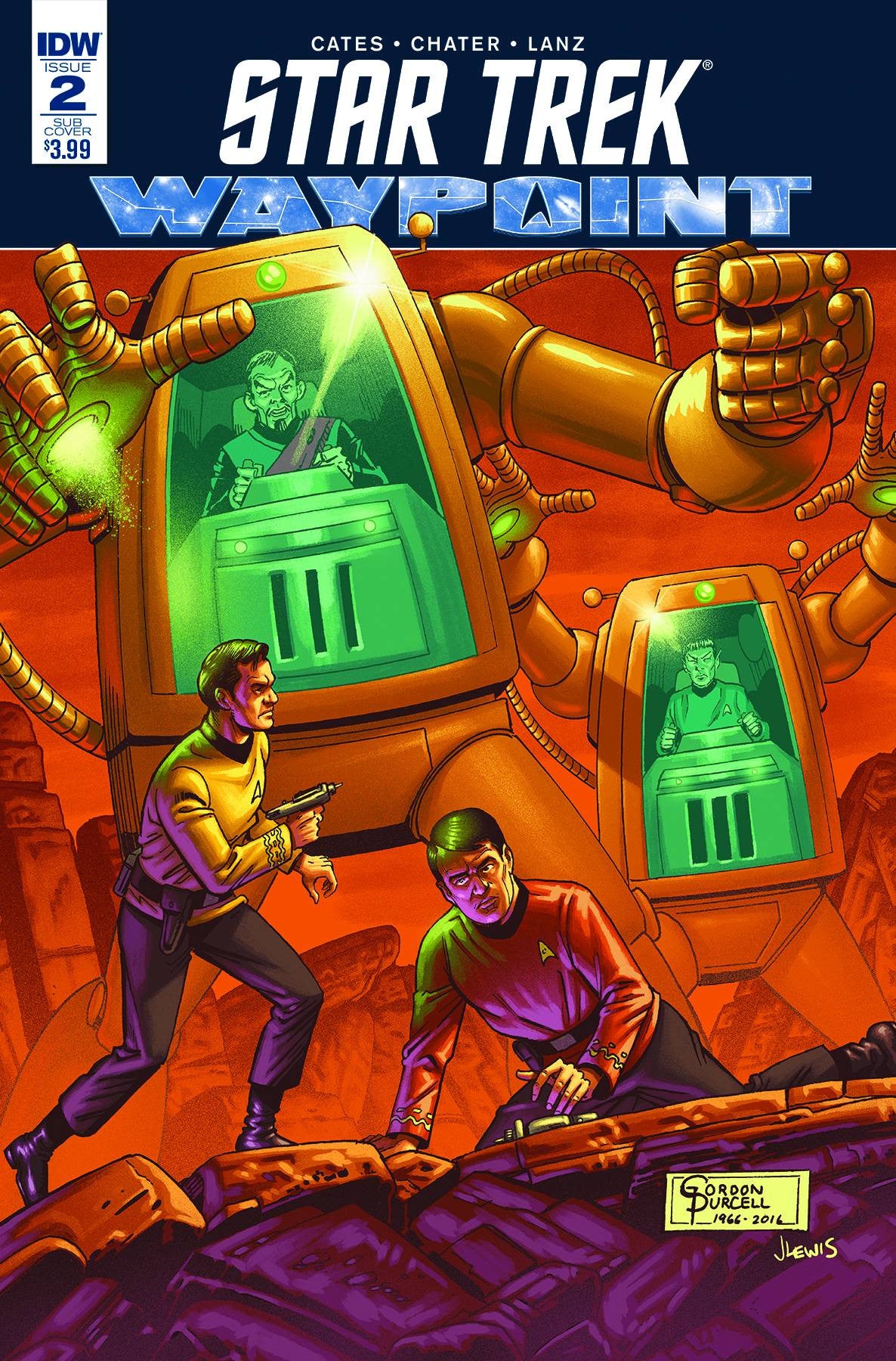 STAR TREK WAYPOINT #2 (OF 6) SUBSCRIPTION VAR COVER