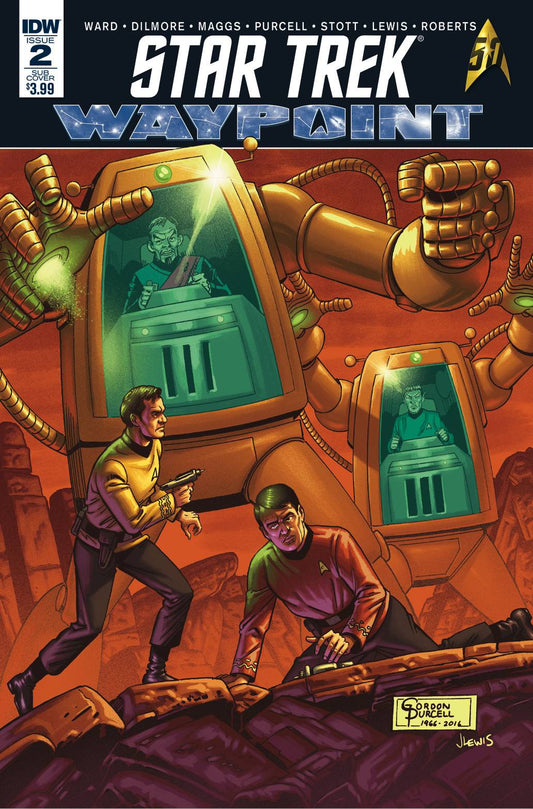 STAR TREK WAYPOINT #2 (OF 6) 10 COPY INCV COVER