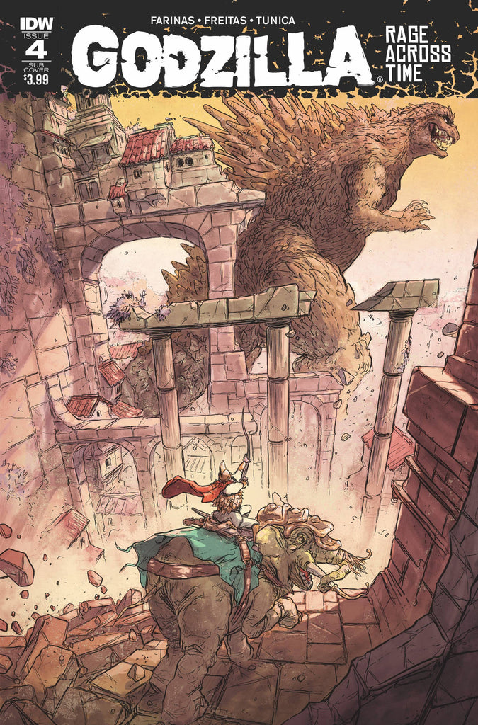 GODZILLA RAGE ACROSS TIME #4 (OF 5) SUBSCRIPTION VAR COVER