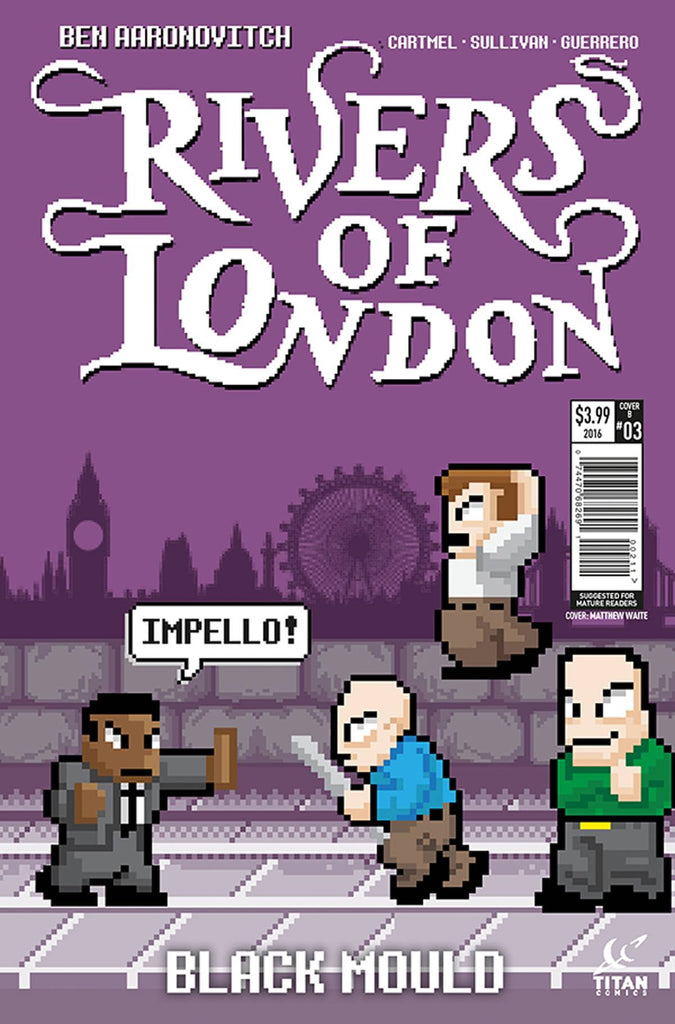 RIVERS OF LONDON BLACK MOULD #3 (OF 5) CVR B WAITES (MR) COVER