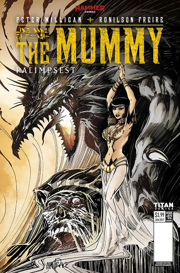 THE MUMMY (HAMMER) #2 (OF 5) CVR A MANDRAKE COVER