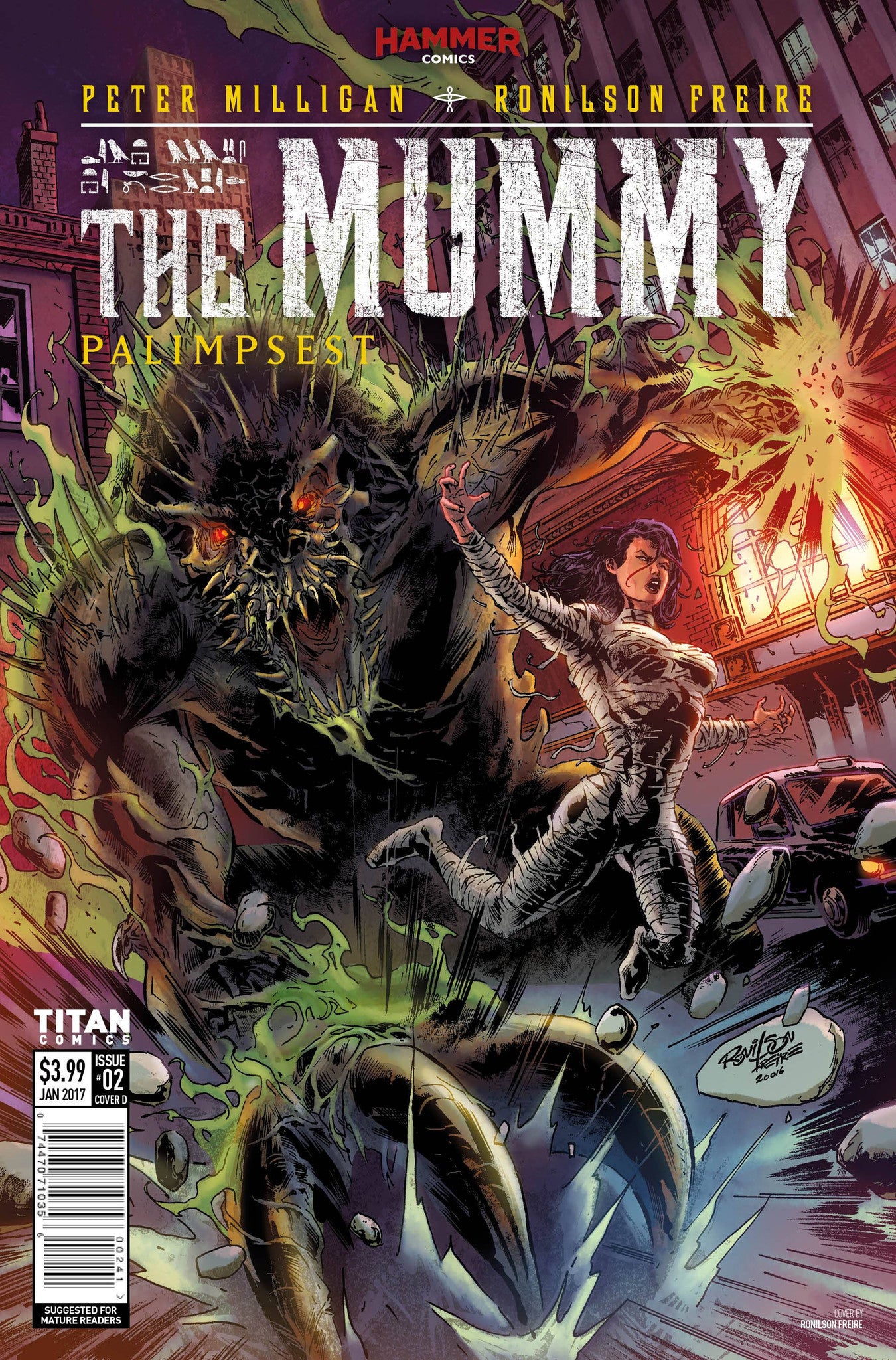 THE MUMMY (HAMMER) #2 (OF 5) CVR D COVER