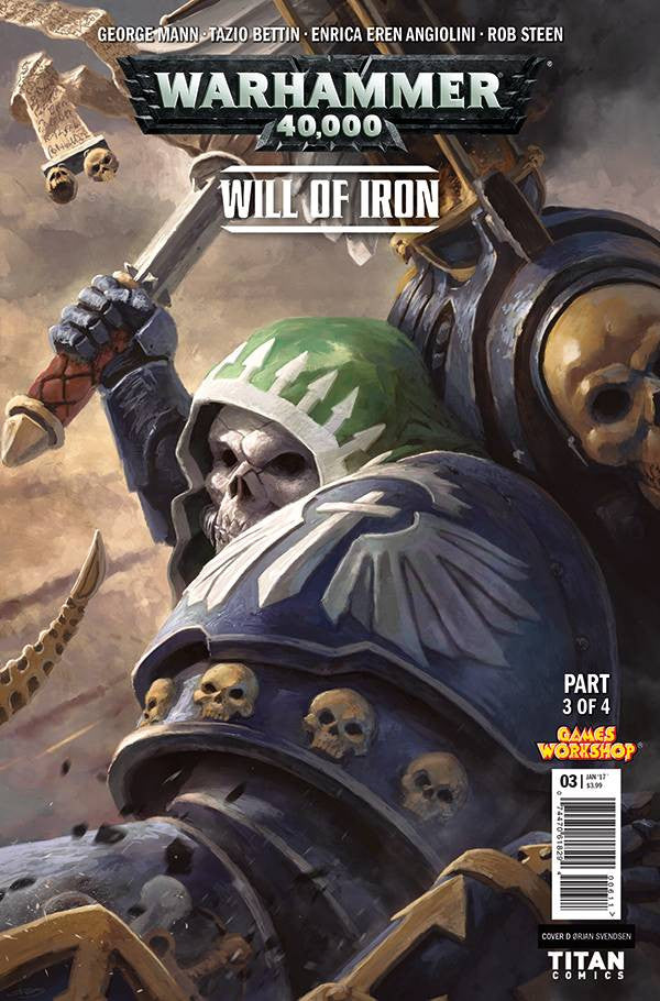 WARHAMMER 40000 WILL OF IRON #3 (OF 4) CVR D SVENDSEN (MR) COVER