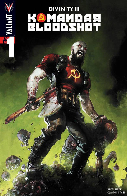DIVINITY III KOMANDAR BLOODSHOT CVR A CRAIN COVER