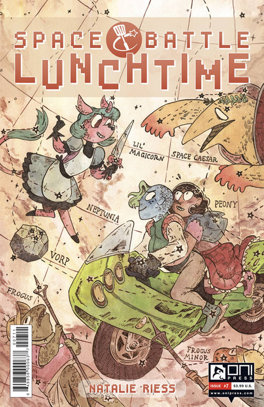 SPACE BATTLE LUNCHTIME #7 (OF8) COVER