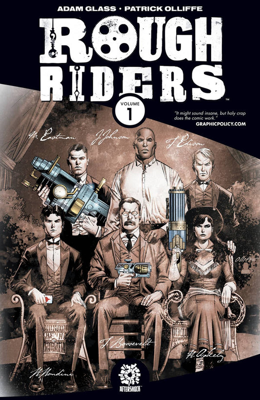 ROUGH RIDERS TP VOL 01 COVER