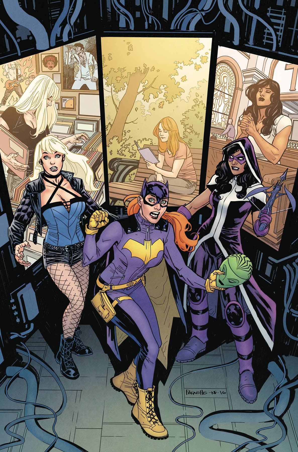 BATGIRL AND THE BIRDS OF PREY#5 COVER