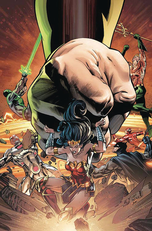 JUSTICE LEAGUE #10 COVER