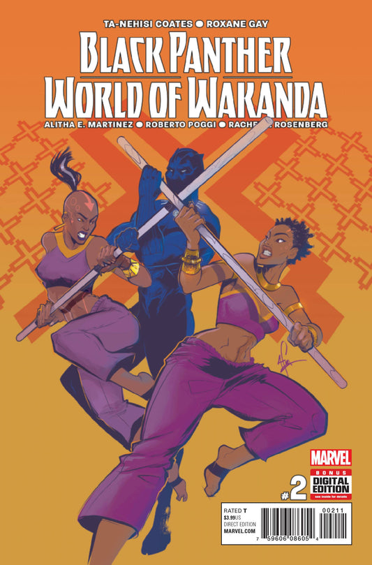 BLACK PANTHER WORLD OF WAKANDA #2 COVER