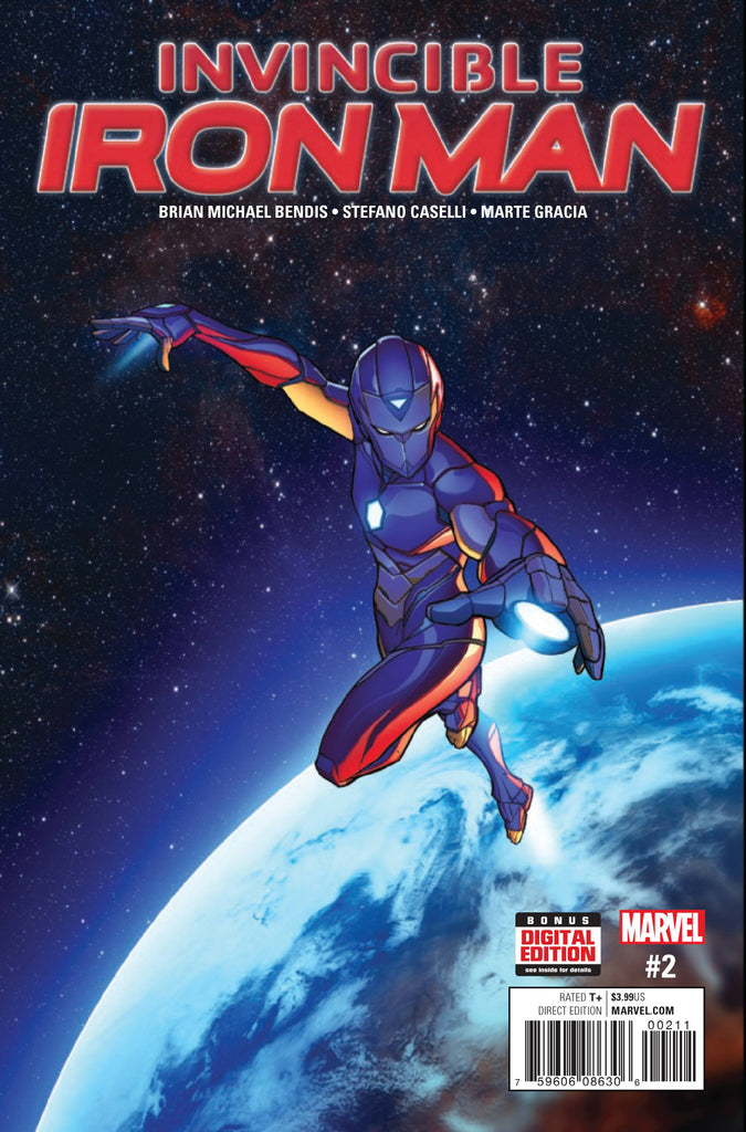 INVINCIBLE IRON MAN #2 COVER