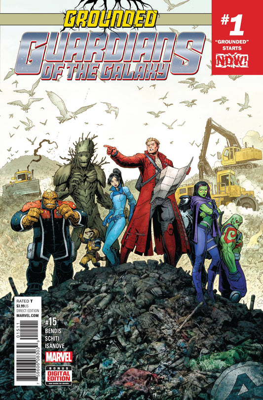 GUARDIANS OF GALAXY #15 NOW COVER