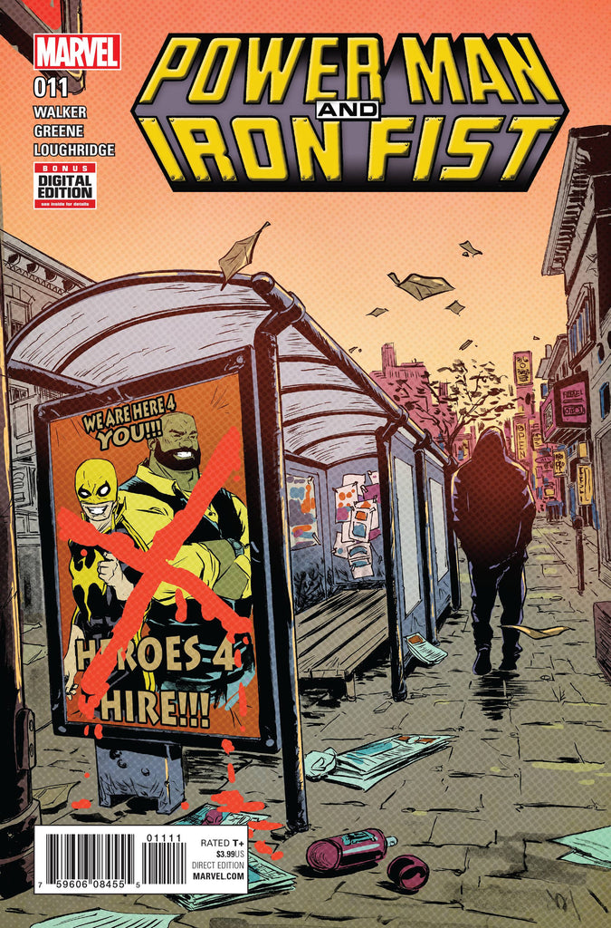 POWER MAN AND IRON FIST #11 COVER